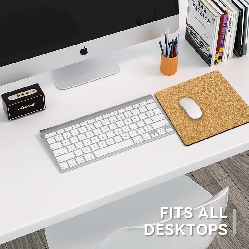 Cork Rubber Office Mouse Pad high quality